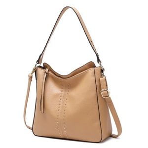 Venta al por mayor nuevo estilo europeo bolsos de cuero marrón al aire libre monedero conjunto logotipo personalizado bolsos de moda bolsos de las señoras - Product Image 2
