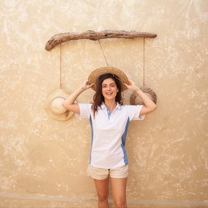 Ultifresh Unisex Hybrid Contra T-Shirt Comfortable Solid Pattern Embroidered ODM Supply Breathable Casual Men's for Polo Shirts - Product Image 5