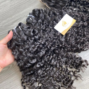 Paquetes de cabello rizado birmano de alta calidad Cabello humano virgen sin procesar - Product Image 6