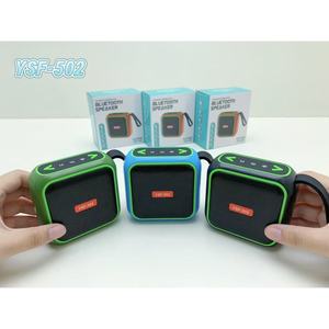 Haut-parleur portable YSF-502 5W avec LED RGB, sans fil, pour extérieur, avec entrée TF et USB, mini haut-parleur - Product Image 6