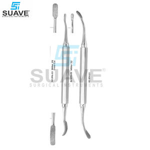 Limes osseuses chirurgicales dentaires en acier inoxydable Limes osseuses orthodontiques dentaires en acier inoxydable réutilisables par SUAVE SURGICAL INSTRUMENTS - Product Image 5