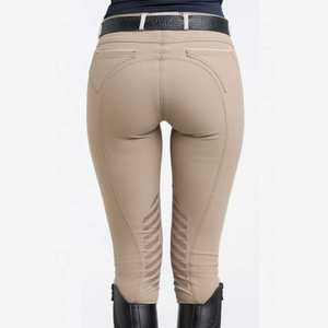 Pantalones de Equitación con Logotipo Personalizado, Venta al por Mayor de Fábrica, Pantalones de Montar a Caballo de Alta Calidad con Parches en las Rodillas, Bolsillos Profundos y Protección UV - Product Image 6