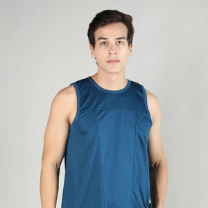 Camiseta Deportiva para Hombre, Talla Grande, Transpirable, de Secado Rápido, con Logotipo Personalizado, Ropa Deportiva para Gimnasio y Fitness, Ropa Casual - Product Image 3