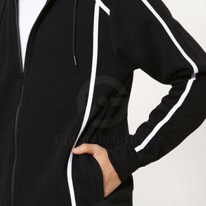 Sudaderas con Capucha y Cremallera de Invierno, con Logotipo Personalizado, Tejido de Felpa, Material de Poliéster/Algodón, Alta Calidad - Product Image 5
