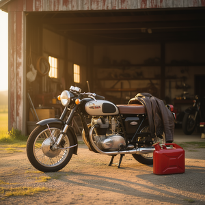 T-shirt vintage da uomo per il 50° compleanno, stile retrò, regalo promozionale, modello moto del 1975 - Product Image 3