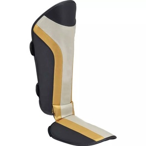 Profesión Custom Training Fitness Pu Material Protectores de piernas de alta densidad para boxeo Shin Guard - Product Image 5