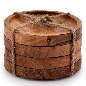 Tapete de corcho con logotipo personalizado para té, tapete de corcho para cerveza, posavasos de cerveza, tapetes y almohadillas, manteles individuales naturales, almohadillas aislantes, posavasos de Color madera - Product Image 3