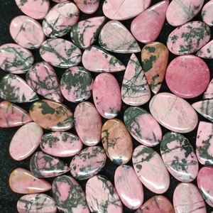 ทับทิมธรรมชาติ cabochons เครื่องประดับอัญมณีอัญมณีอัญมณีหลวม - Product Image 2