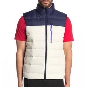 Zip up Fleece Lined Design Custom Sleeveless Jackets Men's Lightweight Puffer <b>Vest</b> for <b>Running</b> Hiking High Street Men's Jackets - Product Image 3