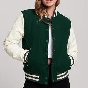 Chaquetas universitarias de diseño personalizado para mujer, ropa informal de estilo lujoso con ropa de invierno de calidad única, chaquetas universitarias cálidas de último diseño - Product Image 6