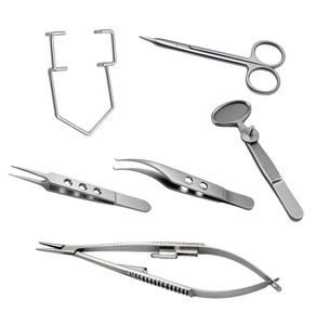 Ensemble d'instruments ophtalmiques de qualité supérieure en acier inoxydable pour microchirurgie oculaire, instruments médicaux chirurgicaux OEM, approvisionnement mondial - Product Image 4