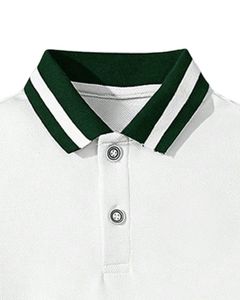 เสื้อยืดคอตตอนถักเนื้อแน่น 100% ระบายอากาศได้ดี สำหรับใส่เล่นกอล์ฟ แขนสั้น สไตล์ลำลอง เหมาะสำหรับฤดูร้อน เสื้อผู้ชาย สวมใส่สบาย - Product Image 5