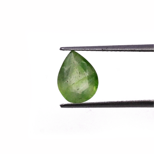 Zafiro Verde Natural de Bangkok, Piedra Suelta de 2.26 Quilates, Mineral Transparente en Corte Gota/Pera/Emeralda/Ovalado, Certificado por IGI, Pulido - Product Image 2
