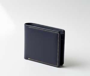 Portefeuille pour homme en cuir véritable, nouveau design, pliable, avec plusieurs emplacements pour cartes et espèces, élégant et tendance - Product Image 1