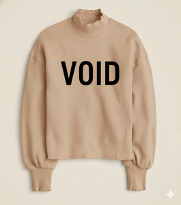 Sweat-shirt pour femme à col montant surdimensionné, avec badge à sequins sur le devant, manches longues, coupe ample, streetwear, vêtements d'hiver - Product Image 1