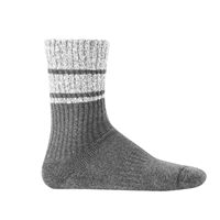 Chaussettes unisexes décontractées en coton naturel anti-allergique, respirantes, à double couche tissée, anti-ampoules, de haute qualité, turques, GRIS FONCÉ
