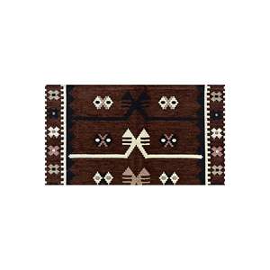 SHARK anatolian prayer rug kilim 15 COFFEE - Product Image 6