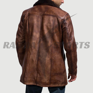 Chaqueta Bomber de Piel de Oveja Personalizada 2026, Estilo Motero Unisex, Forro de Piel Sintética, Resistente al Viento, Ecológica, Calidad Premium - Product Image 5