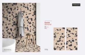 Azulejos de Porcelana Premium con Diseño de Terrazo de Almendras SWICK - Product Image 2