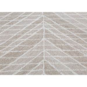 Alfombra de Lana Tejida a Mano Modo Ivory, 10 mm de Grosor, Forma Rectangular, Diseño Chevron Aubusson para Sala de Estar, Modelo Ptwl-320 - Product Image 3