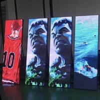 Pantalla LED Vertical para Publicidad OEM P1.86, HDR10, Brillo de 600CD, Profundidad de Color de 12 Bits, para Hospitales y Centros Médicos