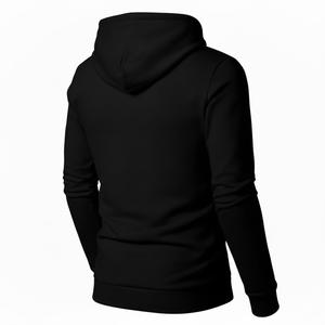 Fashion Muscle Fit Men's Henley <b>Hoodie</b> Long Sleeve Casual <b>Plain</b> <b>Black</b> Pullov - Product Image 3