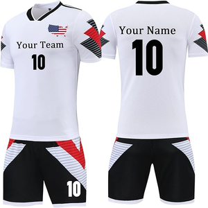 Uniforme de fútbol de secado rápido con logotipo personalizado de alta calidad, servicio OEM, camiseta de fútbol estilo camiseta de fútbol tailandesa - Product Image 1