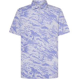 Personnalisé été 88% Polyester 12% Spandex haute qualité hommes à manches courtes décontracté chemise boutonnée Anti-boulochage Golf polos - Product Image 5