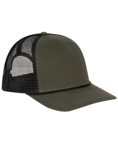 Sombrero de camionero bordado de malla con letras en blanco de alta calidad, sombrero de béisbol de malla hecho a medida, diseña tu propio logotipo, Panel de malla de espuma - Product Image 6