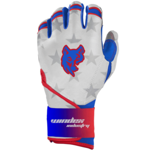 Guantes de bateo estilo Bruce Bolt personalizados de alta calidad 100% Guantes de bateo de béisbol de cuero Cabretta Premium - Product Image 4