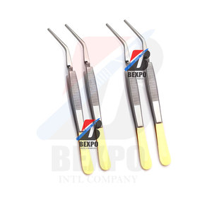 Pince à tissus girafe dentaire demi-or Instruments de chirurgie manuelle Matériau à bas prix en acier inoxydable - Product Image 1