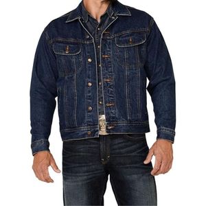 Chaquetas vaqueras para hombre personalizadas directas del fabricante, abrigos, camisas vaqueras de invierno de algodón transpirable, buena calidad, etiqueta privada Plus - Product Image 1