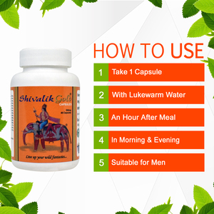 Cápsula de oro Ayurveda Shivalik de la mejor calidad, paquete de energía virtual que aumenta la capacidad de impulso de resistencia - Product Image 3