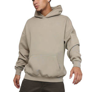 Sudadera con capucha de otoño con bordado personalizado sudadera de lana de algodón diseño de logotipo personalizado para marca ecológica de gran tamaño - Product Image 2