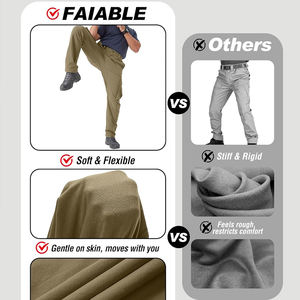 Chaqueta Cargo Ajustada de Cintura Alta para Hombre, Bordada, Impermeable, Transpirable, Estilo Vintage, para Invierno - Product Image 6