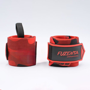 Bandes de poignet de musculation personnalisées en camouflage bleu, de qualité supérieure, pour l'entraînement aux soulevés de terre, le crossfit, le strongman, le soutien des poignets pour l'haltérophilie - Product Image 3