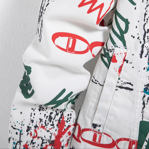 Veste en jean pour homme tendance et personnalisable, mélange de couleurs, tissu de haute qualité, veste en jean décontractée pour homme - Product Image 6