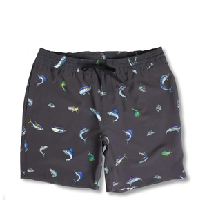 Shorts de Baño para Hombre de Diseño Personalizado, Secado Rápido, con Estampado por Sublimación Elástico en 4 Direcciones, Estilo Casual, Shorts de Pesca - Product Image 5