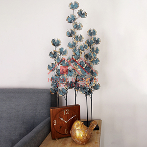 Escultura de mesa para decoración de sala de estar y oficina Superventas Escultura moderna de mesa para decoración del hogar Metal - Product Image 1