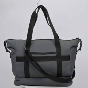 Bolsos Tote Unisex Vintage de Lona de Algodón con Bordado Estampado en Relieve, Forro Acolchado Suave de Verano, Cierre de Cremallera, Color Personalizado - Product Image 2