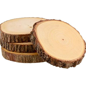 <b>Polished</b> Walnut Wood Coasters with Minimalist Design and Natural Grain for Contemporary Dining Use by Tradebyd - Product Image 1