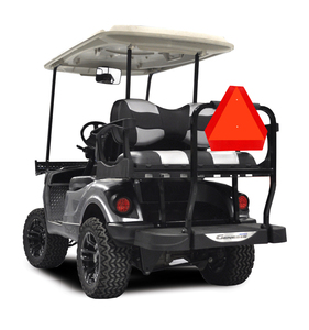 RTS aluminio de alta calidad diseño Industrial triángulo pegatina movimiento lento señal de Seguridad 16x14 pulgadas impermeable/protección UV - Product Image 3