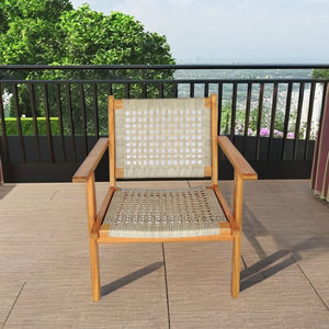 Mimbre ratán al aire libre promocional madera ocio madera relajante silla Thinh Phu muebles para uso al aire libre - Product Image 2