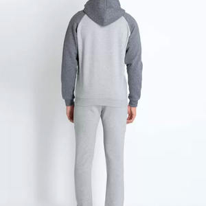 Conjunto de chándal informal para hombre hecho en fábrica, chándal atractivo con logotipo personalizado, chándales de algodón 100% para hombre - Product Image 3