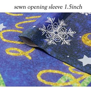 USA TOP FLAGSINC Paquete de 2 Banderas de Jardín de Navidad - Doble Cara, 12.5 x 18 Pulgadas, con Diseño de Copo de Nieve, para Exteriores de Invierno - Product Image 4