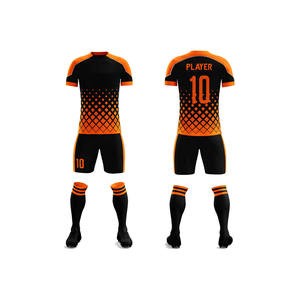 Ensemble de maillots de football numériques personnalisables de haute qualité pour hommes avec nom d'équipe personnalisé de FARHAN SPORTS - Product Image 3
