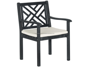 ARDENA - Juego de Mesa de Comedor Moderna de Madera Resistente con Cómodas Sillas de Jardín para Uso en Exteriores, Parques y Villas - Product Image 2