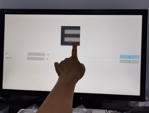 병원 시력 검사용으로 많이 팔리는 안과 디지털 시력표 - Product Image 5