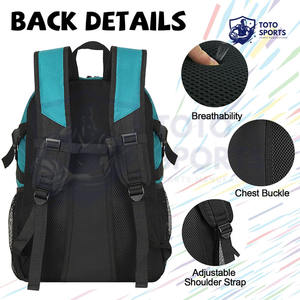 Sac de basket-ball confortable, meilleur fournisseur, lisse, respirant, léger, bon vendeur, logo personnalisé raisonnable, imprimé, intérieur/extérieur - Product Image 4