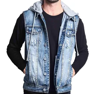 Хит продаж, Мужская джинсовая куртка из 100% хлопка, 2024
